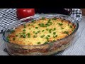 Картофель с фаршем. Картофельная запеканка!  Легко и быстро! Minced potatoes. Casserole!