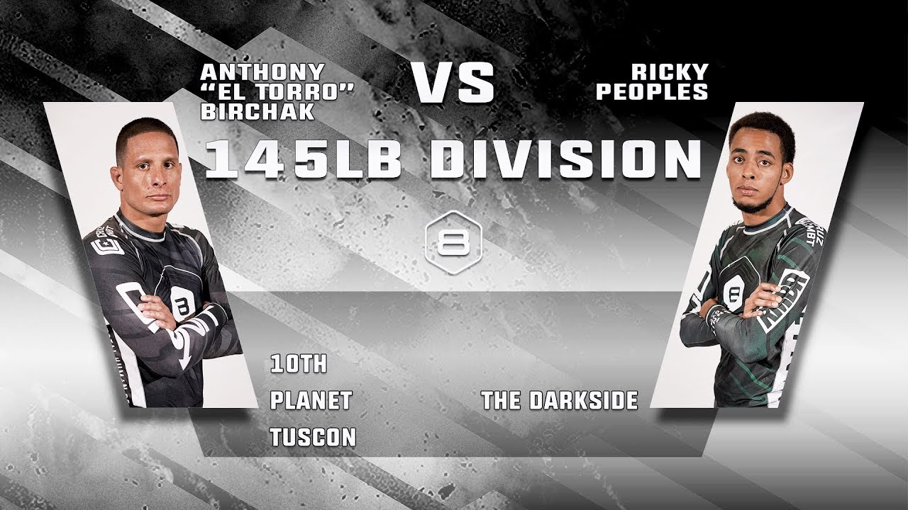 Onnit Invitational 8 Match 5. Anthony Birchak vs. Ricky Peoples 1080 HD Remaster