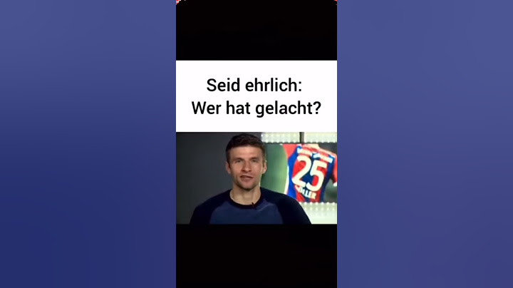 Thomas Müller versucht lustig zu sein :/