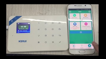 [Host] kerui W18 wifi gsm security alarm system
