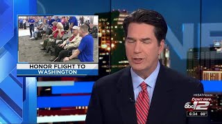 Video: Local veterans take honor flight to Washington, D.C. memorials