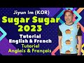 Sugar sugar 2023 line dance tutorial english  french  tutoriel anglais  franais