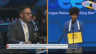 Morgantown middle school student advances in Scripps National Spelling Bee