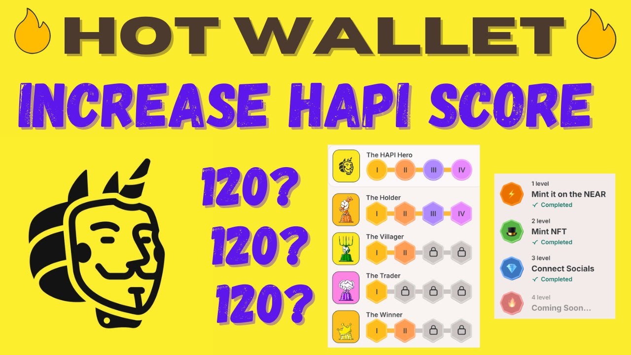 Hot wallet how to increase your Hapi score - YouTube