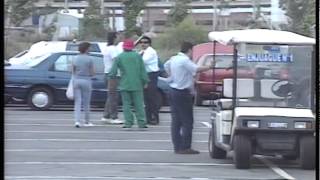 Hidden camera, parking lot crash, part 2 - Videomatch 98