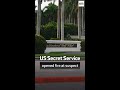 US Secret Service Opened Fire At Suspect 