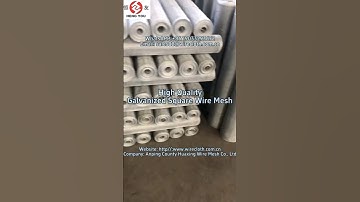 Square Wire Mesh #export #factory #wireworks #automobile #wiremesh #manufacturing #squarewiremesh