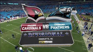 Cardinals at Panthers 2008 NFC Divisional | Full Game 720p60fps