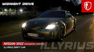 Nissan 350Z Rainbow Vortex | Midnight Drive