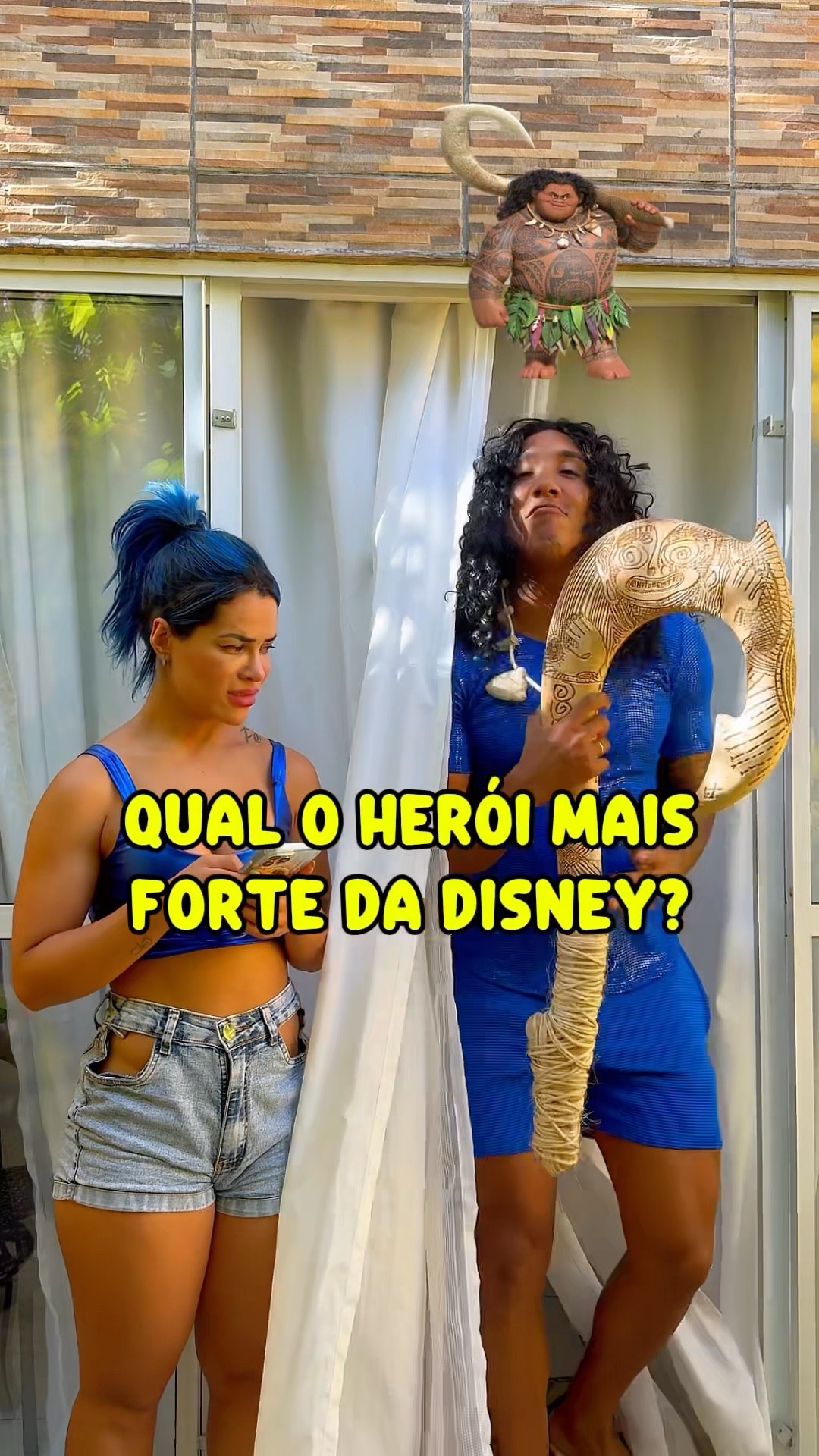 Existe outro mais forte??​⁠@mayca.brasil #challenge #maui #funnymemes #shorts #short