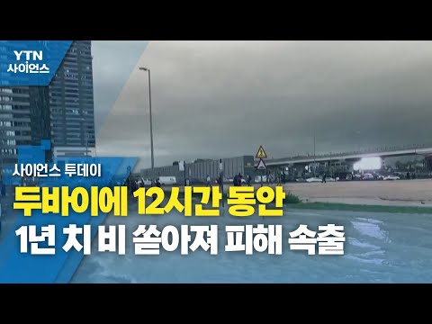 두바이에 12시간 동안 1년 치 비 쏟아져 피해 속출 / YTN 사이언스