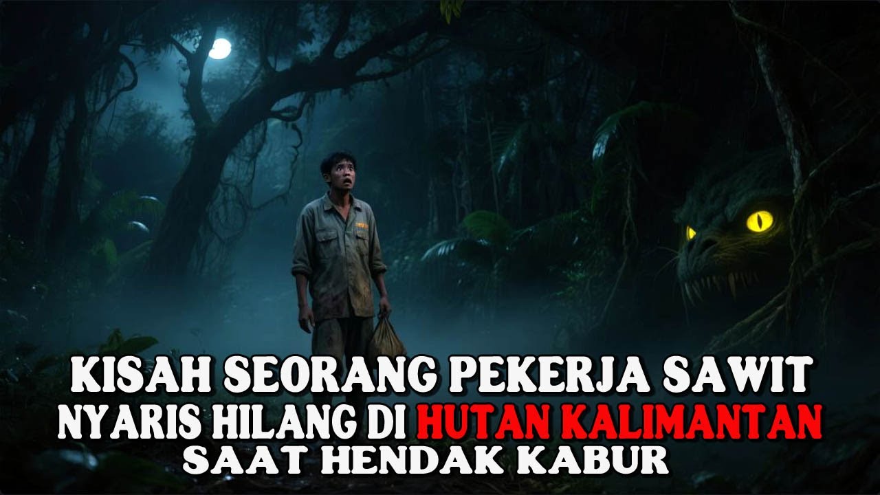 SEORANG PEKERJA SAWIT NYARIS HILANG DI HUTAN KALIMANTAN