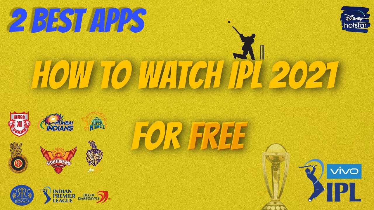 How to watch ipl 2021 free | 2 Best apps to watch ipl live || Muz21 Tech 