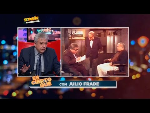 Los encuentros presidenciales de Julio Frade