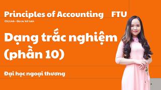 Principles of Accounting FTU - Multiple Choice Questions (Part 10) screenshot 5