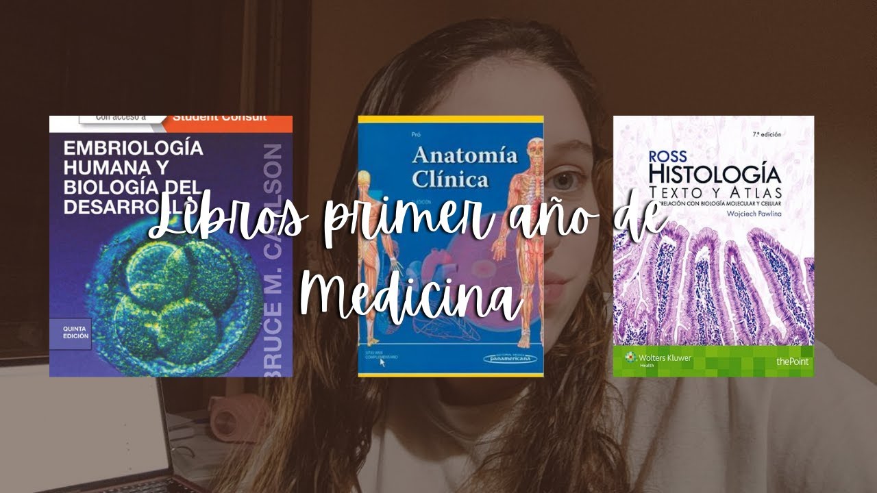 LIBROS PRIMER AÑO de MEDICINA 