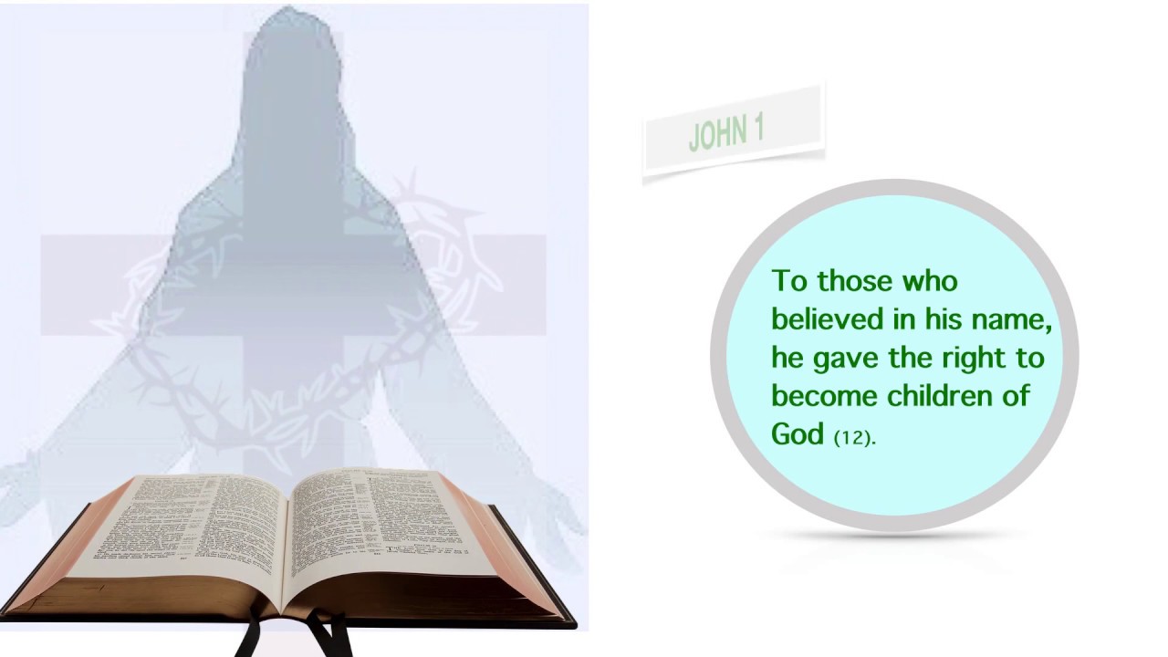 The Gospel of John 1, Audio Bible (NIV), with Music. - YouTube