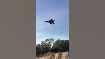 Thumbnail of sound up for that famous F-22 howl! #shorts #aircombat
