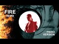 Floor Jansen feat. Dean Kopri - FIRE (Piano Remix) | Skyfall intro/outro