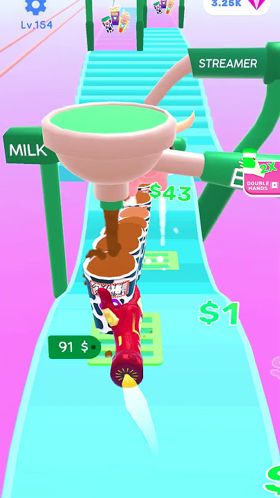 Coffee Stack Run #106 #shorts #funny #viral