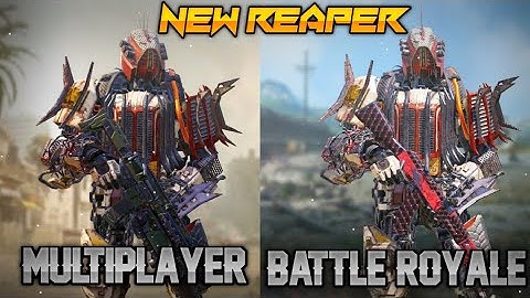 *NEW* REAPER THE GRINDER CALL OF DUTY MOBILE | GAMEPLAY OF BOTH MULTIPLAYER AND BATTLE ROYALE MODE