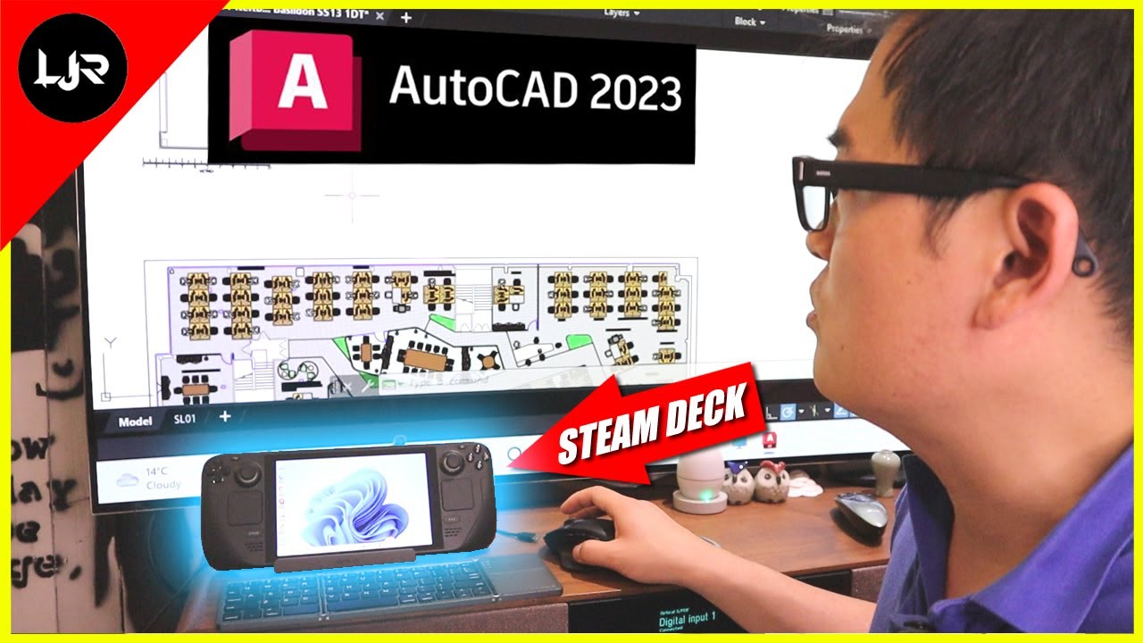 So I tried AutoCAD on Steam Deck...