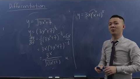 (中文版) Add Math - Differentiation - Part 2