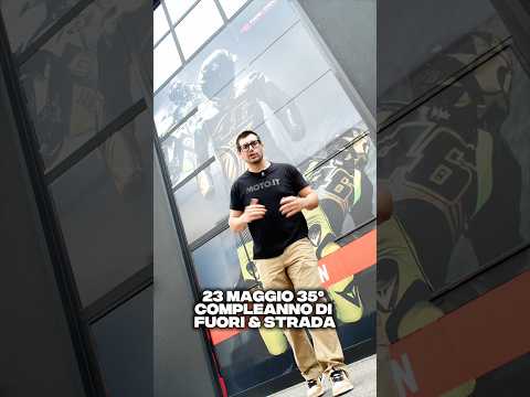23 Maggio: 35 anni Fuori & Strada con Bagnaia, Bulega, test moto, musica e food truck! #shorts