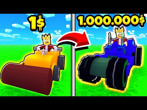 Видео: БУЛЬДОЗЕР ЗА 1$ ПРОТИВ БУЛЬДОЗЕРА ЗА 1.000.000$! ROBLOX Stone Miner Simulator