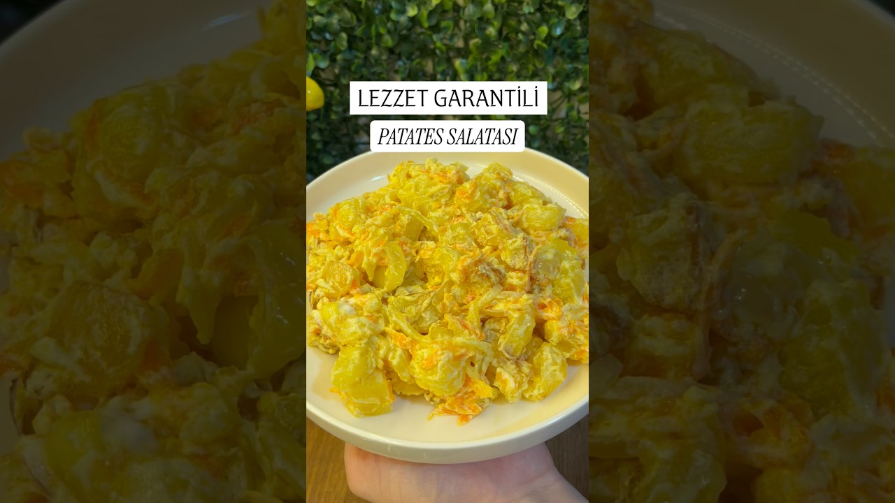 LEZZET GARANTİLİ PATATES SALATASI #keşfet #pratiktarifler #tarif #yemektarifleri #yemek #patates LEZZET GARANTİLİ PATATES SALATASI #keşfet #pratiktarifler #tarif #yemektarifleri #yemek #patates