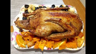 Праздничная УТКА с гарниром. (очень вкусно) Праздничная УТКА с гарниром. (очень вкусно)