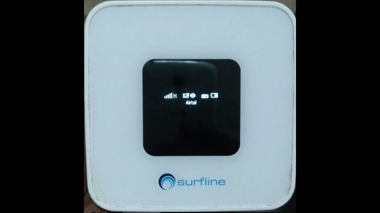 Unlock Surfline Alcatel Y855V Router - YouTube