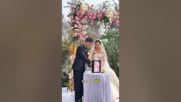 NGHI THỨC RÓT CÁT HỢP HÔN #hosthoangtung #mcdancuoi #rotcatdamcuoi #weddinghost #mctieccuoi