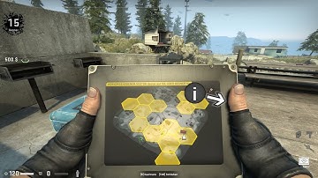 CSGO Operation Riptide - Sprühen Sie Graffiti auf die Grills bei Picknick (Blacksite) - Woche 9