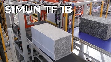 Automatic packaging system for rigid insulation panels – SIMUN TF 1B