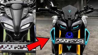 Yamaha MT 15 Hot Eye Modification | Top Crazy Modify MT 15 v2 | mt 15 v2 bs6 Headlight Modification