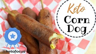 KETO Corn Dogs - County Fair Keto Recipe