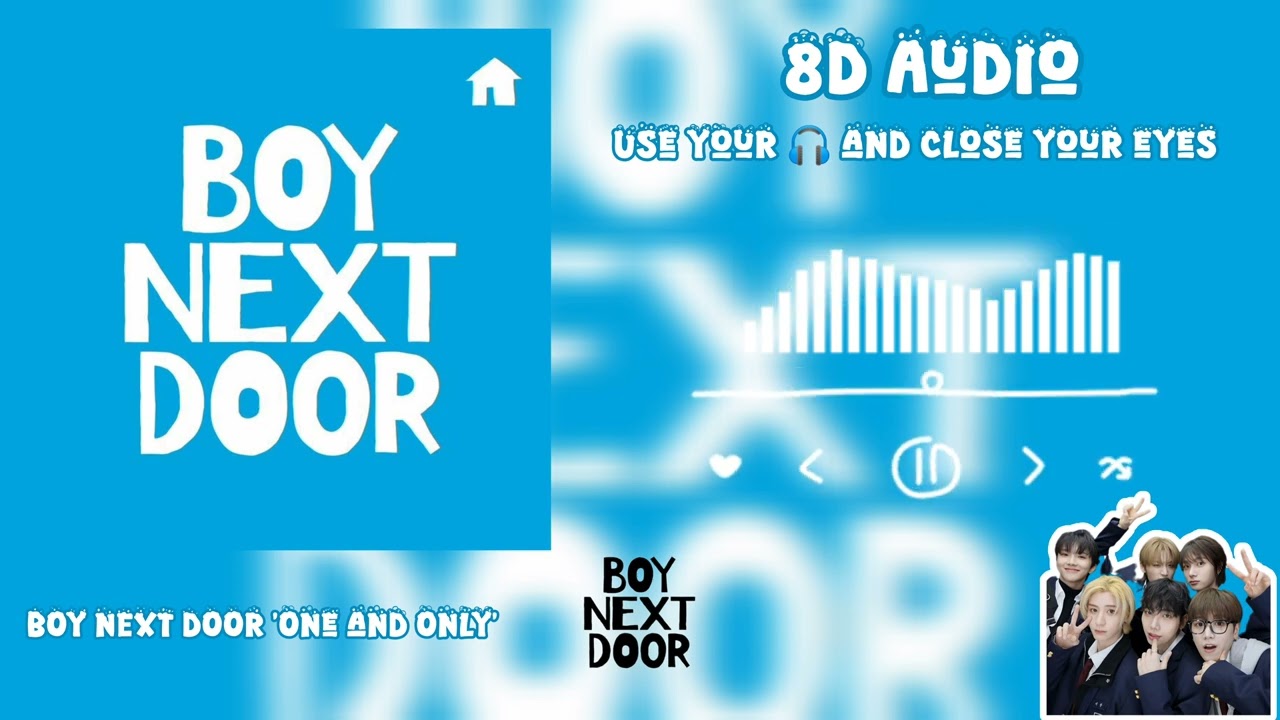 [FULL] BOYNEXTDOOR 'One and Only' 8D Audio use 🎧 #boynextdoor #bnd #oneandonly #8daudio #kpop 