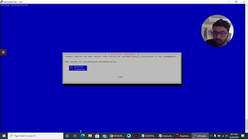 Installing lamp server to the raspberry pi using script file
