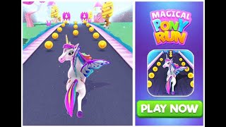 Magical Pony Run - Unicorn Runner screenshot 1