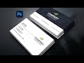 Visiting Card Design in Adobe Photoshop