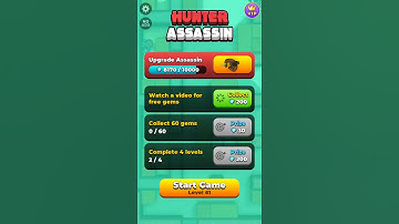 Hunter Assassin Gameplay Walkthrough Level 61 #Shorts
