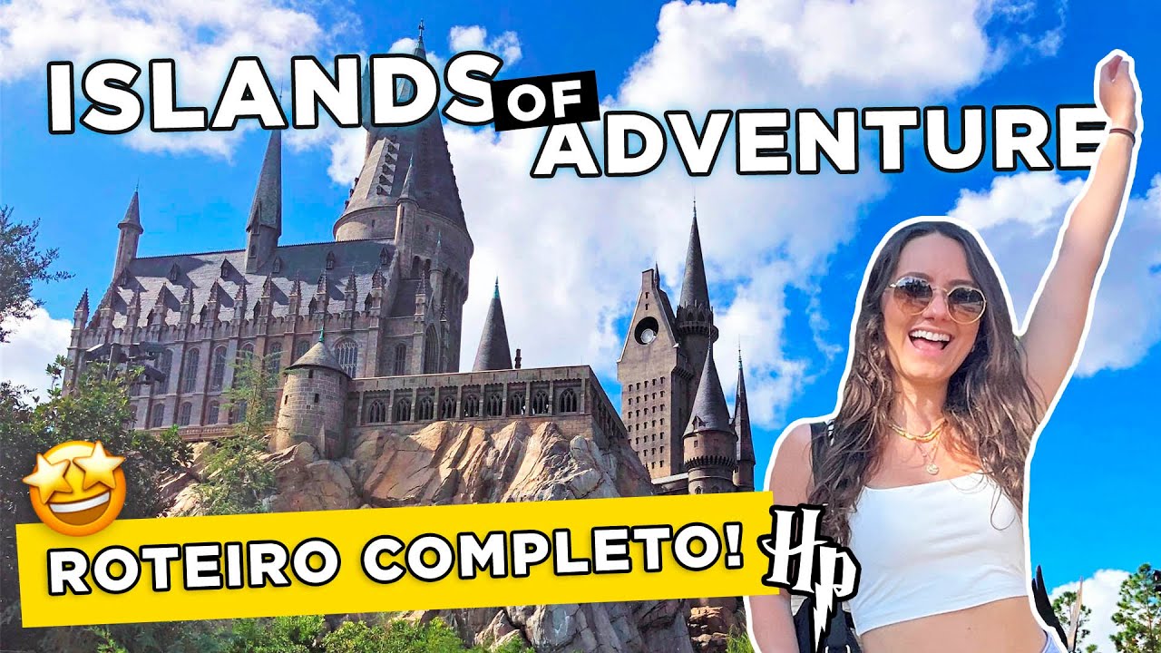 ISLANDS OF ADVENTURE na UNIVERSAL ORLANDO - melhores atrações e