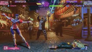 Street Fighter 6 Manon with a wild throw loop