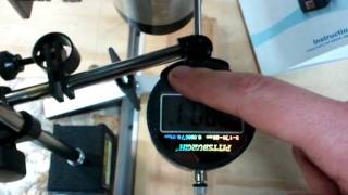 Accuracy testing of the robot