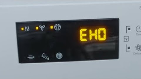 Electrolux AEG EHO / EH0 error