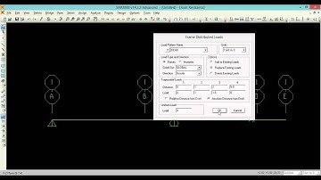 sap2000 dầm liên tục