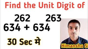 unit digit tricks | unit digit concept | unit digit | math tricks #shorts #unitdigit  #stapleclass