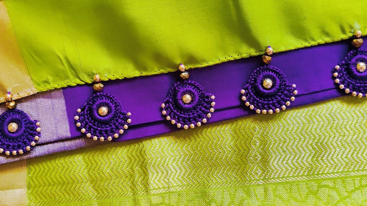 DIY Twisted Double Colour Saree Kuchu Tassel Making Tutorial Dori How to  make saree kuchu at home - YouTube