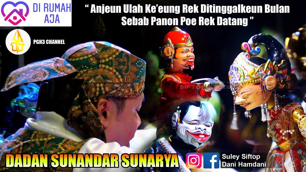 Manco DirumahAja Pagelaran Wayang Golek Dalang Dadan 